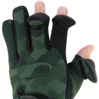 NGT Neoprene Gloves Camo Gloves L