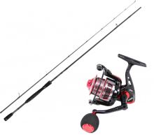 ZFISH Combo Rute Spin Spike 2,65m + Rolle Darkness FD 4000