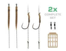 ZFISH Wide Gape Barbless Carp Rig