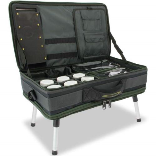 Masa NGT cu sistem Suitcase Carp Bivvy