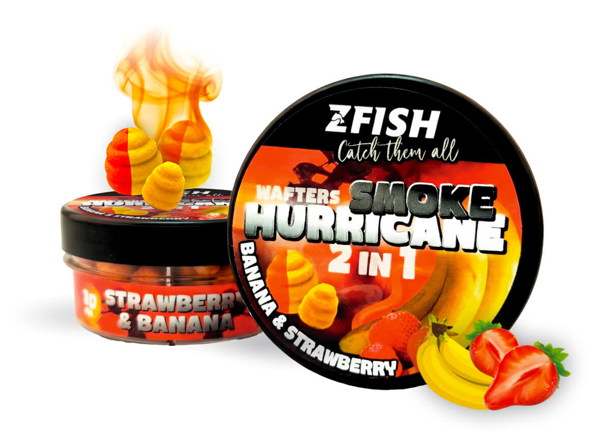 ZFISH Smoke Hurricane Wafters 2in1, Mulberry-Plum
