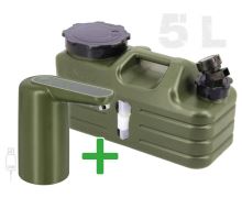 NGT Set aus Kanister 5L + Wasserpumpe NGT Set aus Kanister 5L + Wasserpumpe