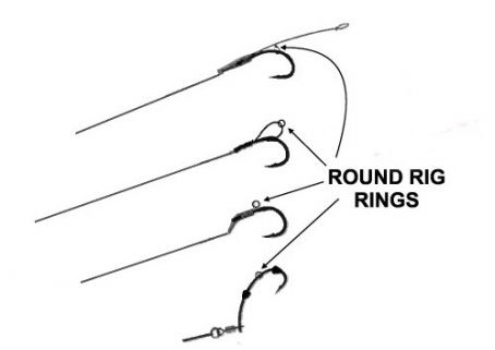 EXC Kroužky Round Rig Rings, 3,7 mm