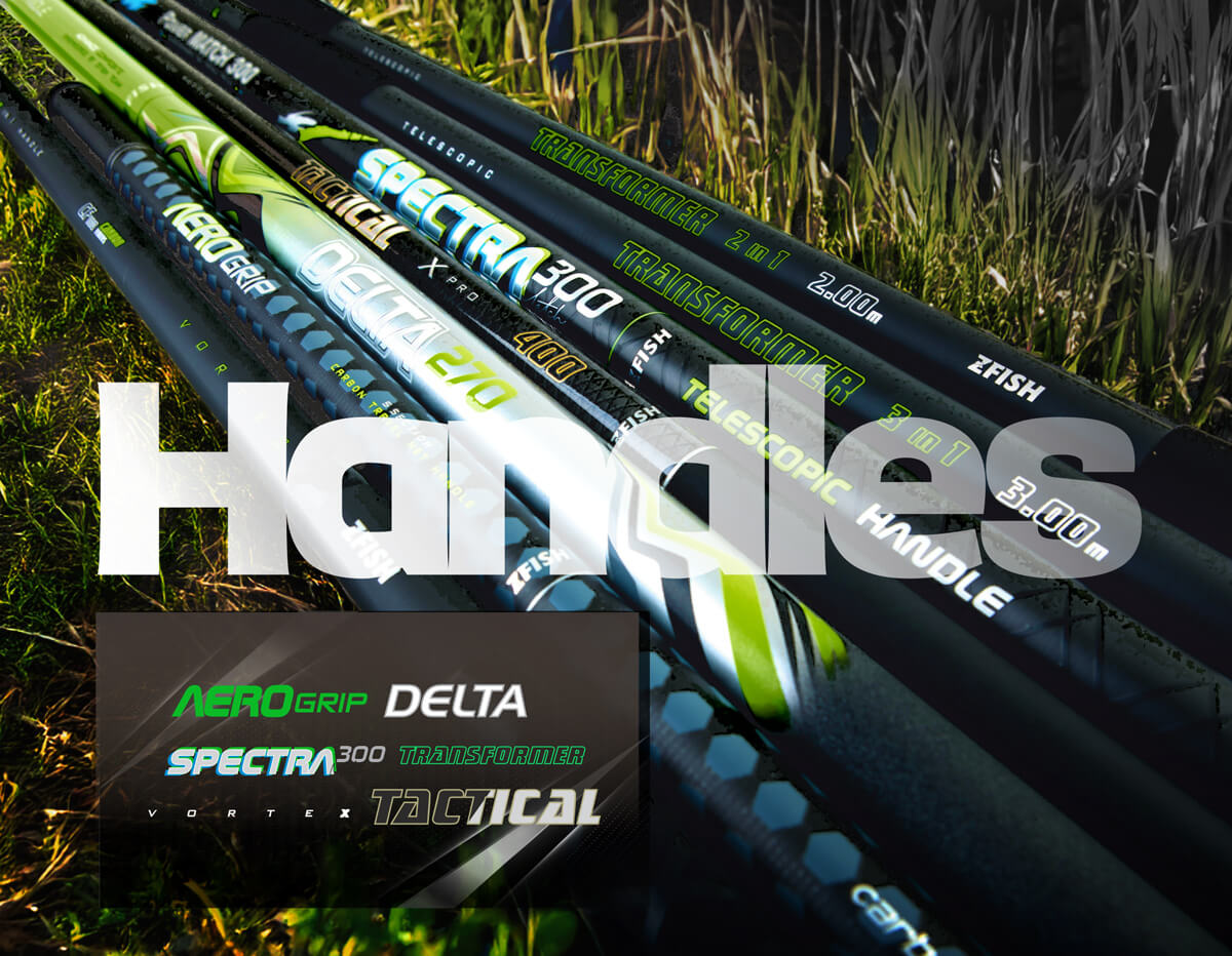 ZFISH Podběráková tyč Delta Tele Handle 2.70m