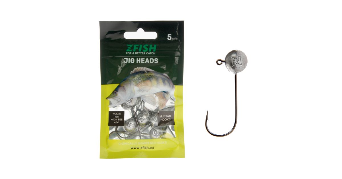 Jig heads Mustad Classic #2/0 (5 pcs)