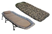 ZFISH Camo Set Liege + Schlafsack, Liege + Schlafsack