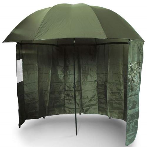 Umbrelă NGT cu Brolly Side Green 2,2 m