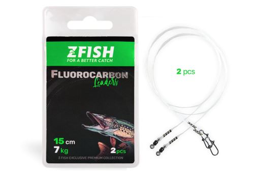 ZFISH Lanko Fluorocarbon Leader - 2ks