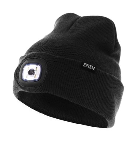 ZFISH Light Beanie Negru