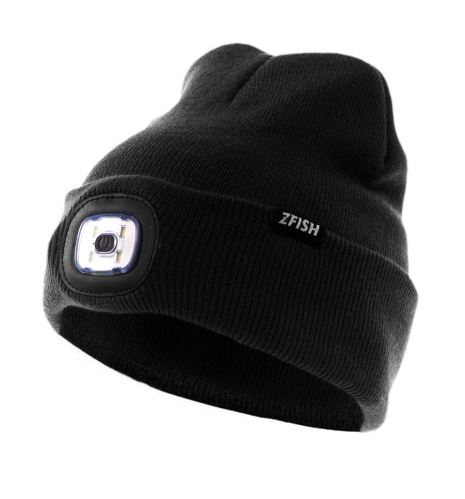 ZFISH Light Beanie Black