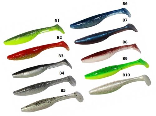 ZFISH FAT-BELLY SHAD 10cm - 4 buc