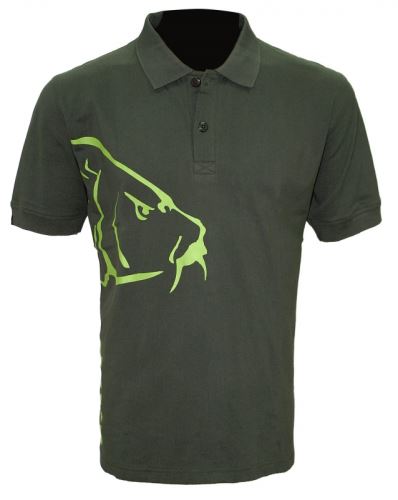 Zfish Carp Polo T-Shirt Olive Green