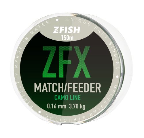ZFISH ZFX Match/Feeder CamoLine 150m