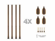 ZFISH Feeder Casting Tube 4Stk (2)