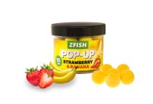 Zfish Floating Boilies Pop Up 16mm - Strawberry & Banana