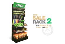 ZFISH Action Product Set 2+ FREE Sales Rack (1)