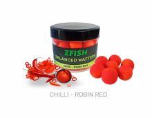 ZFISH Waftery zrównoważone 16mm - Chilli-Robin Red