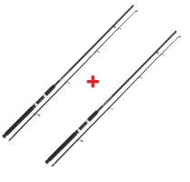 NGT Carp Stalker Rod 8ft/2pc black 1+1 FREE!