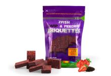 ZFISH Feeding Briquettes 220g - Strawberry & Hemp