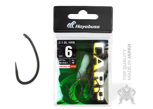 Hayabusa Teflon Hooks Z-1 Barbless BL NRB
