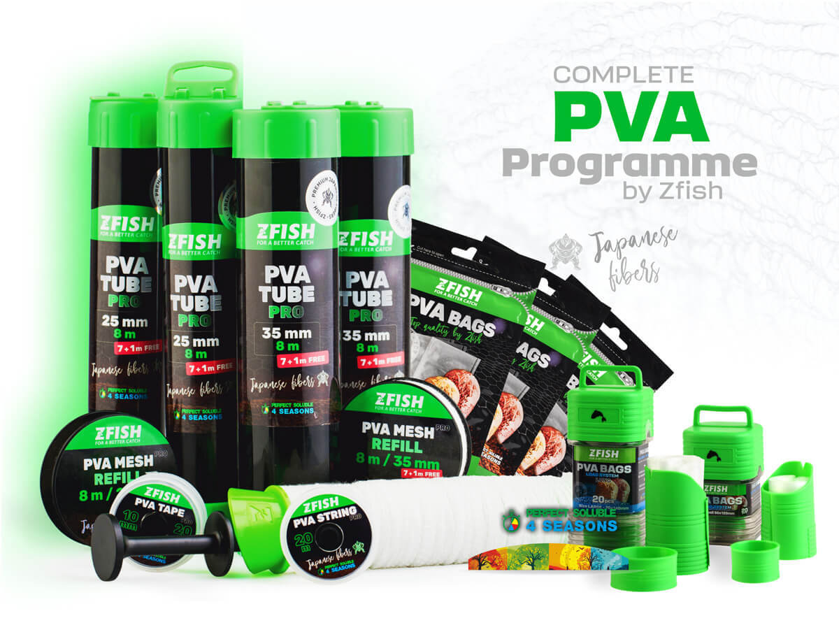 ZFISH PVA Sáčky Long 20ks, L (70x140mm)