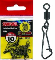EXC Strength swivel with carabiner - size 10