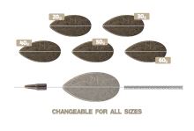 ZFISH Method Feeder Set Feeda X 20,30g + mold (2)
