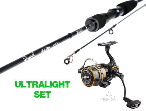 ZFISH Lansetă combinată Skynet 2,10 m/2-10g + mulinetă Striker ST 2500