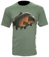 Zfish T-shirt Carp T-Shirt Olive Green XXL