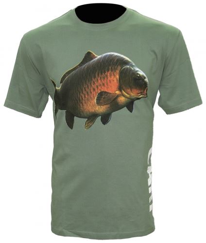 Tricou Zfish Carp Verde olive