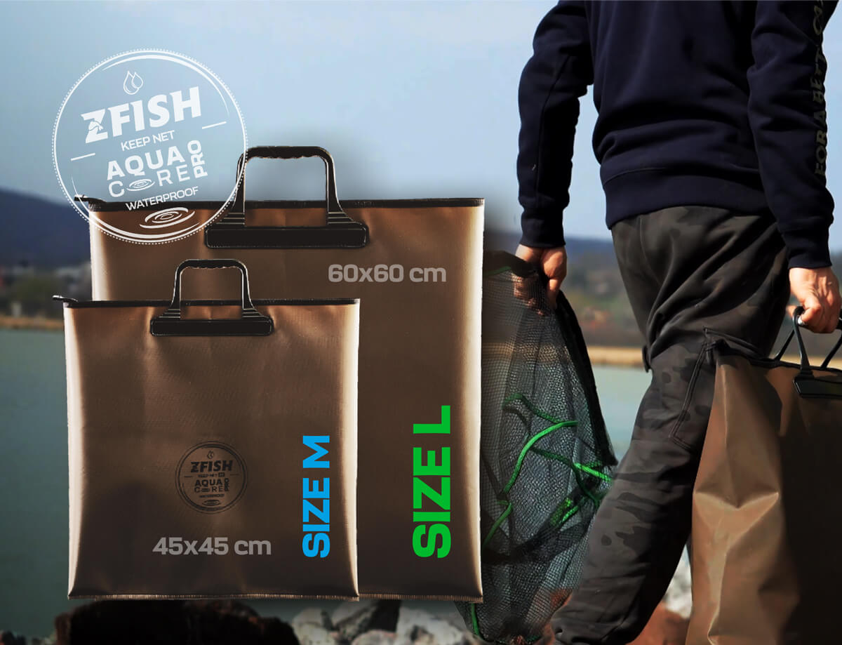 ZFISH Nepromokavá Taška Aquacore Keepnet Bag L