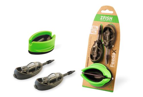 ZFISH Method Feeder Set Feeda X 50,60g + form
