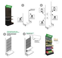 ZFISH Action Product Set 2+ FREE Sales Rack (6)