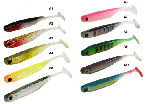 ZFISCH MINNOW SHAD 7,5cm - 5Stk