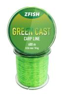 ZFISH Green Cast Carp Line 600m - 0.26mm