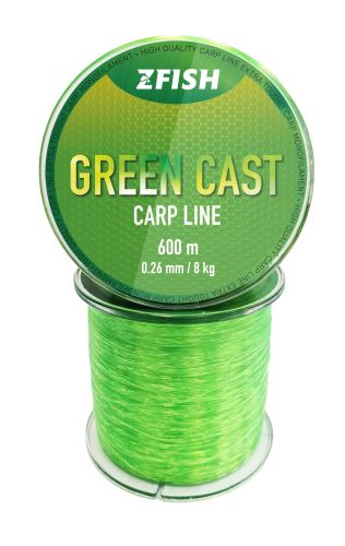 ZFISH Green Cast Karpfenschnur 600m