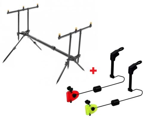 ZFISH Stand Rod Pod Classic 3 Tije + 2x Indicator de cârlig gratuit!