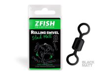 ZFISH Rolling Swivel Black Matt size 8/28Kg ZFISH Rolling Swivel Black Matt size 8/28Kg