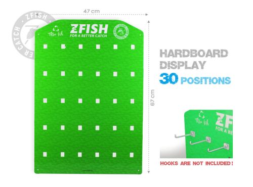 ZFISH Stand de vânzare din carton dur 30 produse