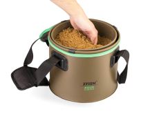 ZFISH AQUACORE GROUNDBAIT BOWL & RIDDLE (2)
