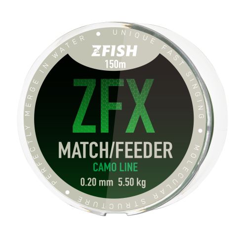 ZFISH ZFX Match/Feeder CamoLine 150m