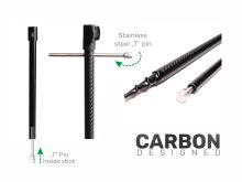 ZFISH Vidlička Carbon Drill Bankstick 60-110cm