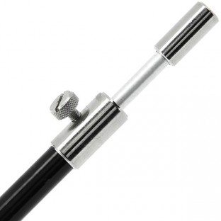 Vidlička Zfish Bank Stick Black 50-90 cm