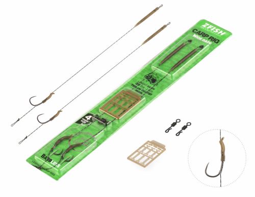 ZFISH Wide Gape Barbless Carp Rig