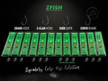 ZFISH Wide Gape Barbless Carp Rig (4)