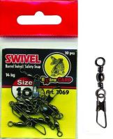 EXC Swivel with carabiner - size 10