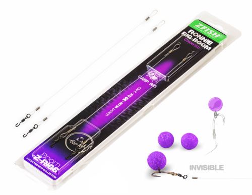 ZFISH Gecrimpter Ronnie Rig BOOM 18 cm 30 lbs