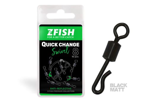 ZFISH Obratlík Quick Change Swivel Matt