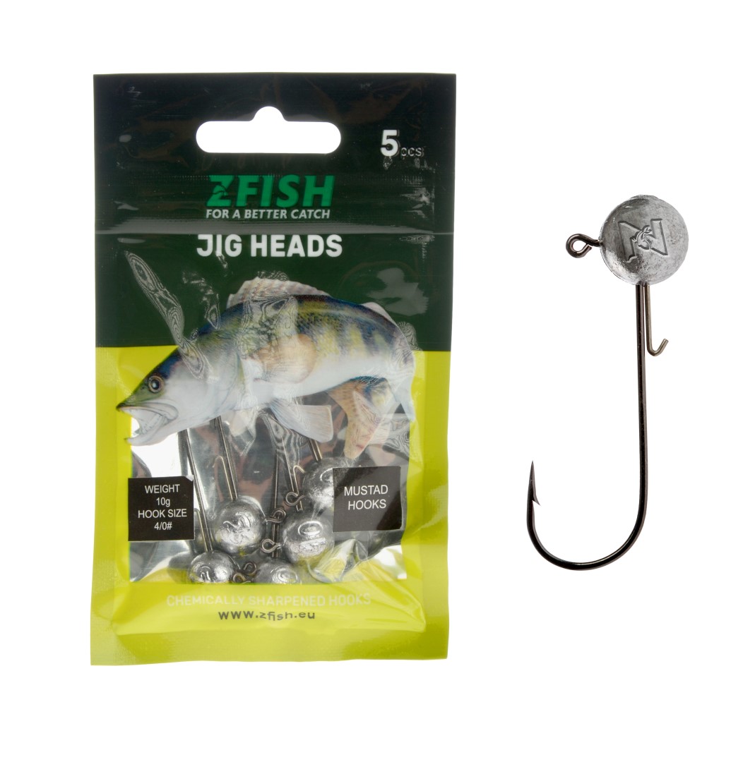 Zfish Jig Head Premium 10g / Hook 4/0 - 5 pcs